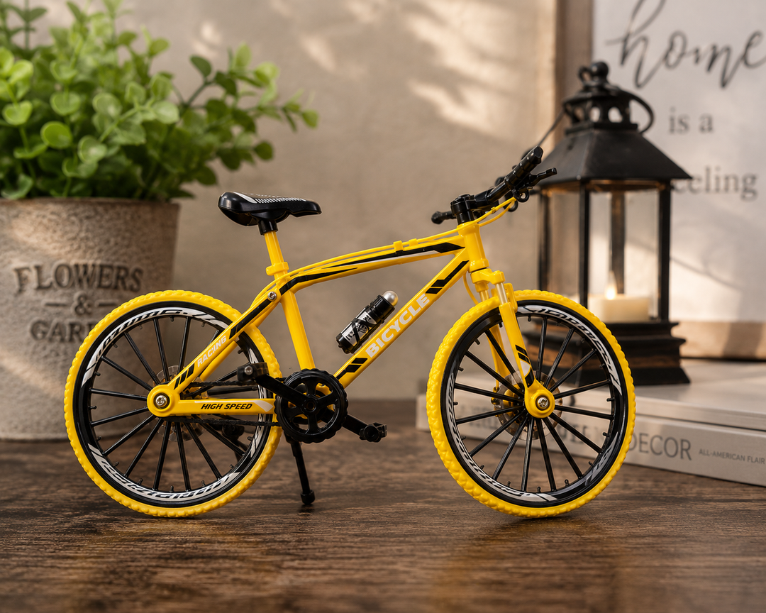 Metal Bicycle Showpiece for Home Decor