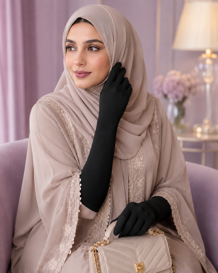 Modesty Full Arm Gloves for Hijab &amp; Abaya