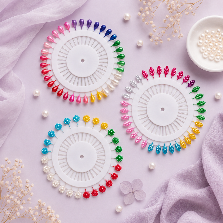 Hijab Pins Wheel Set for Women