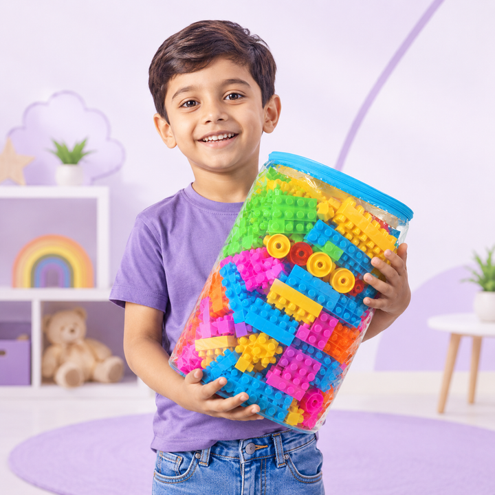 504 Pcs Kids Building Blocks Set – Creative Educational Toy