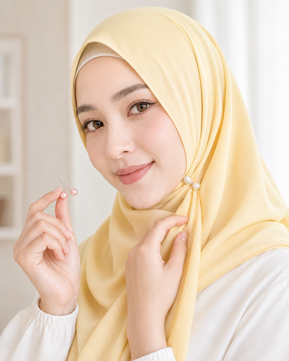 Turkish Hijab Pins Scarf Clips for Hijab, Shawl Styling