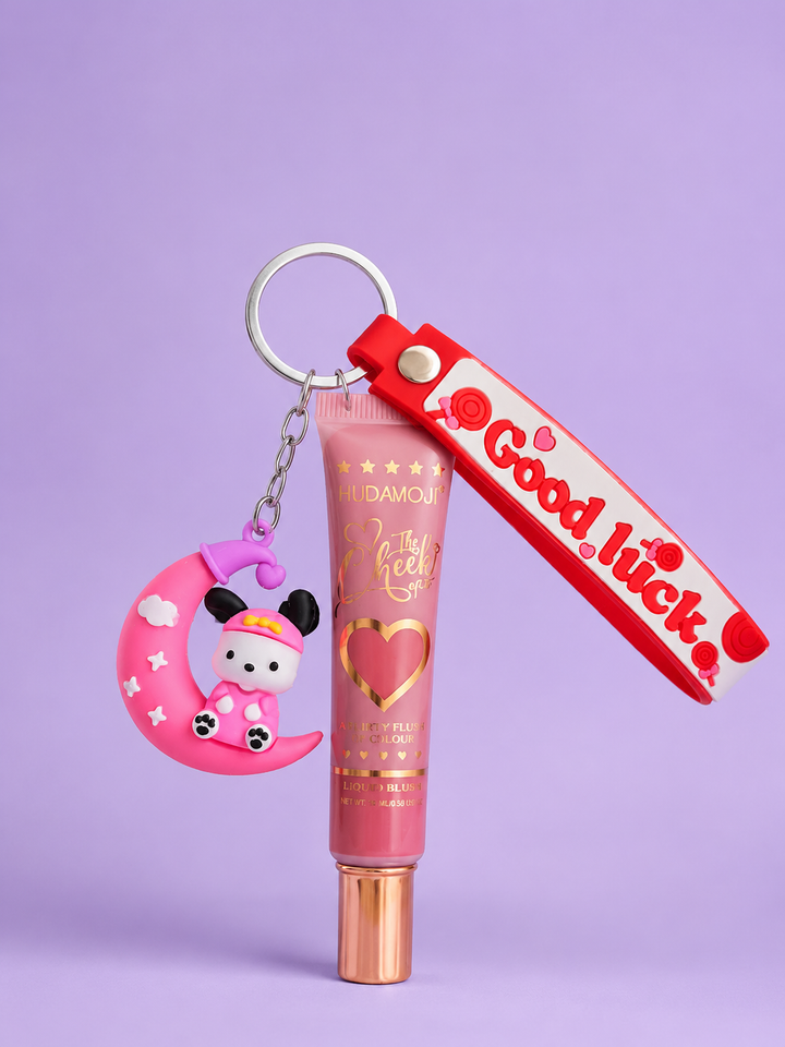 Lip Tint Keychain  Cute Glossy Tint with Stylish Keyring
