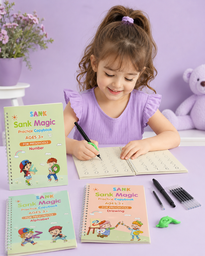 Sank Magic Book Fun Learning Copybooks for Preschool Kids