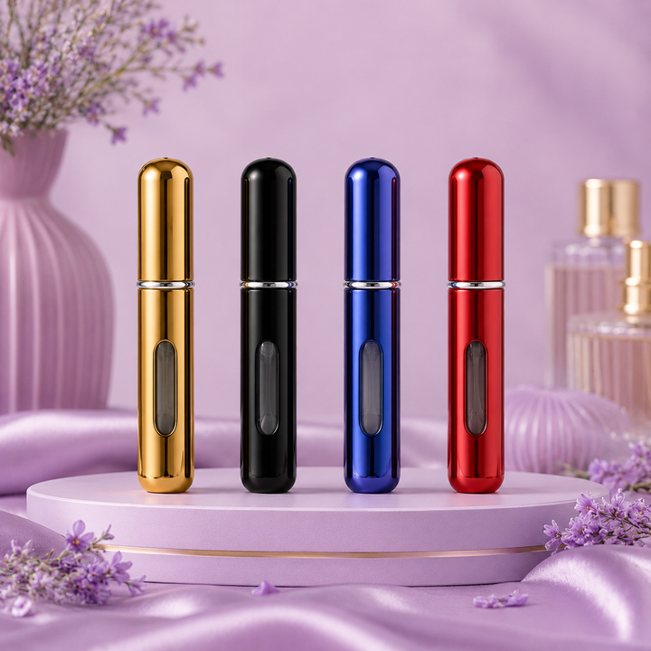 Portable Refillable Perfume Atomizer Metal Spray Bottle