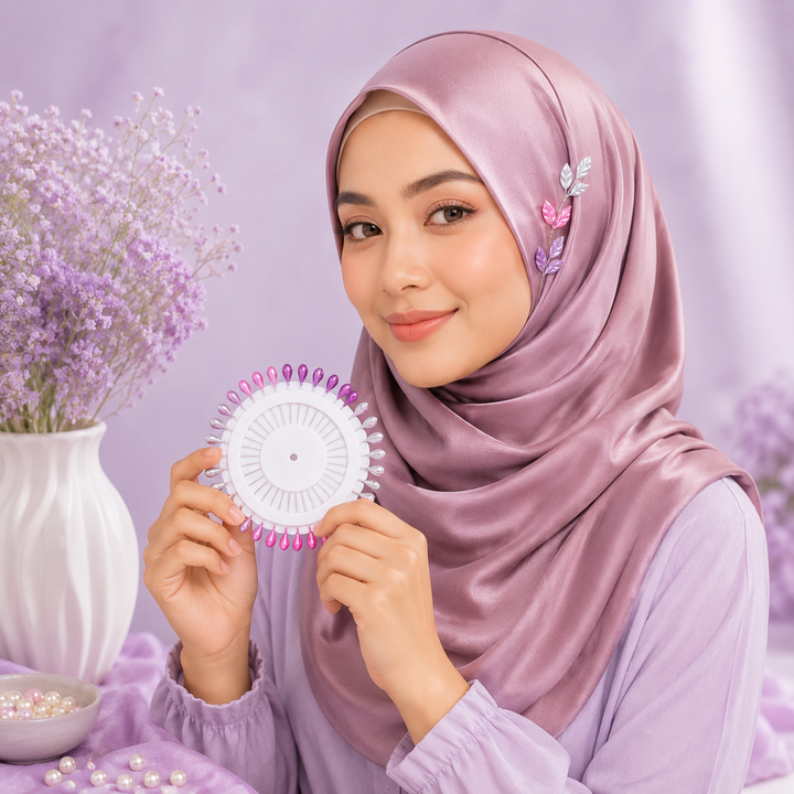 Hijab Pins Wheel Set for Women