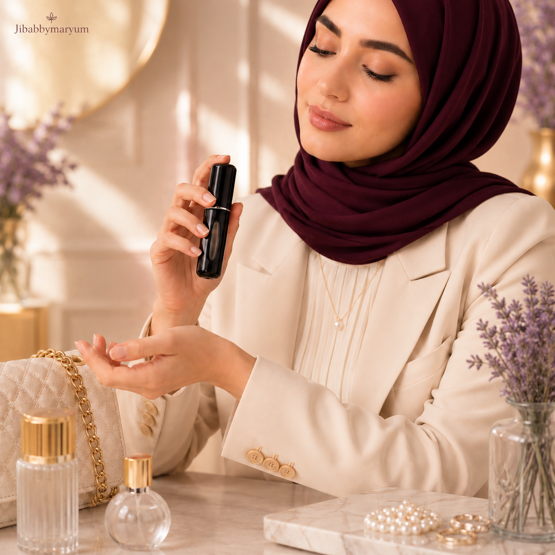 Portable Refillable Perfume Atomizer Metal Spray Bottle